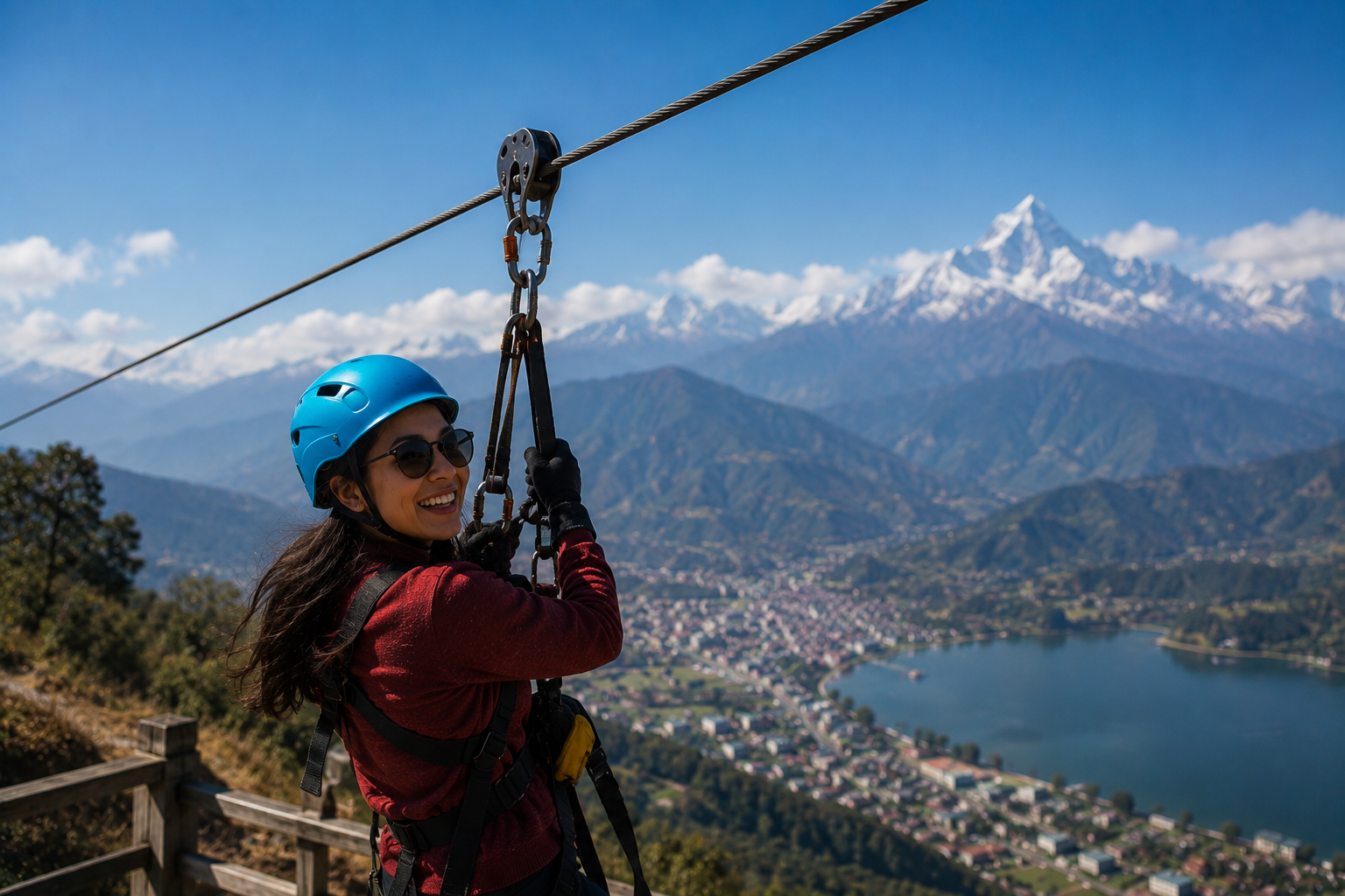 Thrills Above the Alpine Valley